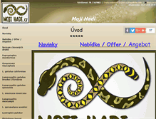 Tablet Screenshot of mojihadi.cz
